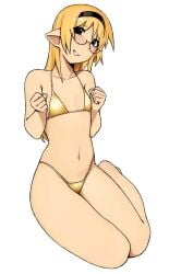 1girls 2d 2d_(artwork) 2d_artwork almost_naked almost_nude background bare_arms bare_belly bare_calves bare_chest bare_hands bare_hips bare_knees bare_legs bare_midriff bare_navel bare_shoulders bare_skin bare_soles bare_thighs bare_toes barefoot belly belly_button bikini bikini_bottom bikini_only bikini_top black-eyed_female black_eyes black_hairband blank_background blonde blonde-haired_female blonde_female blonde_hair blonde_hair_female breasts calves circle_glasses circular_glasses collarbone digital digital_art digital_drawing digital_drawing_(artwork) digital_media digital_media_(artwork) drawing elbows exposed exposed_arms exposed_belly exposed_chest exposed_hips exposed_legs exposed_midriff exposed_navel exposed_shoulders exposed_skin exposed_thighs exposed_toes eyebrows_visible_through_hair feet female female_focus female_only fingers flat_belly flat_breasts flat_chest flat_chested from_front front_view full_body_view glasses glasses_on_face glasses_on_head gold_bikini gold_bikini_bottom gold_bikini_top gold_micro_bikini gold_string_bikini gold_swimsuit gold_swimwear groin hairband halterneck head_tilt hourglass_figure inguinal_crease inguinal_ligament knees lean_figure legs legs_closed legs_together long_hair looking_at_viewer micro_bikini midriff monotone_background mostly_nude naked naked_female naked_woman narrow_waist navel nearly_nude nervous nervous_expression nervous_face nervous_female nervous_smile no_shoes nude nude_female nudity oc one_color_background original original_art original_artwork original_character original_characters parted_lips petite petite_body petite_breasts petite_female petite_girl petite_tits plain_background pointy_ears portrait posing posing_for_the_viewer posing_naked posing_nude practically_nude round_glasses shoulders shy shy_expression shy_female shy_girl shy_smile sitting skimpy_bikini slender_body slender_waist slim_female slim_waist small_bikini small_boobs small_breasts small_tits smile smiley_face smiling smiling_at_viewer smooth_chest solid_color_background solo string_bikini swimsuit swimwear thick_thighs thighs thighs_together thong_bikini tilted_head tiny_breasts tiny_tits white_background wide_hips yellow-haired_female yellow_hair