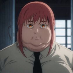 ai_generated chainsaw_man gemini makima_(chainsaw_man) obese