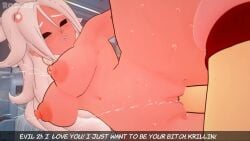 3d android_21 animated big_breasts big_penis busty dragon_ball dragon_ball_super dragon_ball_z eyes_rolling_back human_on_humanoid koikatsu krillin kuririn lactation looking_pleasured majin_android_21 milf red_eyes roseza size_difference sound squirting standing_sex straight tagme tail tail_wrapped_around_body video white_hair
