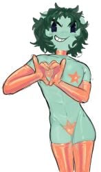 2026 alien_boy brialzebubbie colored_sketch green_skin heart_hands nebula_and_quasar pasties quasar_(naq) sp4gh3tt1