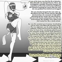 amputee armless bell bells bit_gag body_modification buttplug buttplug_tail clitoris_piercing clitoris_ring dark-skinned_female dark_skin endless_training enlarged_breasts femsub forced gag guro harness head_harness implied_pee kidnapped modification nose_ring nude peeing petplay piss_drinking pony_harness ponygirl ponyplay posture_collar sador sex_toy slave suffering tail training treadmill urine urine_in_mouth