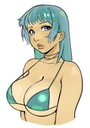 /// 1girls 2d 2d_(artwork) 2d_artwork almost_naked almost_nude background bare_arms bare_chest bare_hands bare_midriff bare_shoulders bare_skin big_boobs big_breasts bikini bikini_only bikini_top blank_background blue-eyed_female blue-haired_female blue_bikini blue_bikini_top blue_eyes blue_hair blue_swimsuit blue_swimwear blush_face blush_lines blushing blushing_at_viewer blushing_female blushing_lines breasts busty busty_female busty_girl cleavage collarbone digital digital_art digital_drawing digital_drawing_(artwork) digital_media digital_media_(artwork) drawing exposed exposed_arms exposed_chest exposed_midriff exposed_shoulders exposed_skin eyebrows_visible_through_hair female female_focus female_only flushed flushed_cheeks flushed_face halterneck head_tilt inframammary_fold large_boobs large_breasts long_hair looking_at_viewer midriff monotone_background mostly_nude naked naked_female naked_woman nearly_nude nude nude_female nudity oc one_color_background original original_art original_artwork original_character original_characters plain_background portrait practically_nude shoulders sideboob sidelocks solid_color_background solo standing string_bikini swimsuit swimwear three-quarter_view tilted_head top_view upper_body white_background yirtios