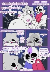 anal balls_deep boobi_(itisspermo) boobs clenched_teeth cum_in_ass cum_in_pussy cum_inflation cum_inside cumflated_belly cumflation dirty_talk grabbing_breasts groping_breasts hard_sex horny_female horny_male itisspermo original original_character sex spermo_(itisspermo) stomach stomach_bulge stomach_bulge_paizuri stomach_deformation
