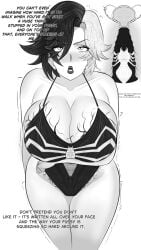 big_ass big_breasts big_penis luna_snow luna_snow_(marvel_rivals) marvel_rivals venom_(marvel)