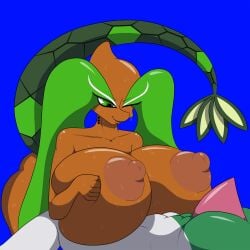 absurd_res anthro dork_the_gallade duo fan_character fellatio female gallade generation_3_pokemon generation_4_pokemon hi_res humanoid male male/female marshall123x_(artist) milotic nintendo oral penile pokemon pokemon_(species) sex tea_the_milotic