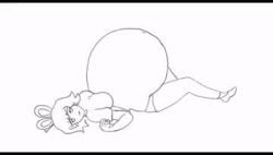 animated belly_bigger_than_body belly_deformation belly_jiggle belly_noises belly_sounds big_belly big_breasts cross-crescent crosscrescent female female_pred huge_belly indigestion jiggling_belly low_res lowres lying lying_on_back lying_on_ground mp4 no_background pain rippling_stomach round_belly seiga_kaku simple_background sound sound_edit stomach_ache stomach_noises stomach_sounds upset_stomach video vore white_background wobbling_belly