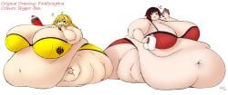 bbw bigger-ben blob breasts fat fat_fetish female huge_breasts morbidly_obese ruby_rose ssbbw yang_xiao_long
