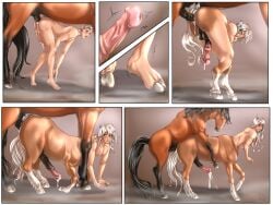 anal anal_sex animal_genitalia animal_penis blue_eyes bodily_fluids centaur cum cum_drip cum_in_ass cum_inside cumming_while_penetrated cumming_while_penetrating dolehest dripping duo ejaculation equid equid_taur equine equine_genitalia equine_penis feral genital_fluids genitals hi_res horse human human_on_feral humanoid_taur interspecies male male/male mammal mammal_taur maxym_(bloopertrooper) penetration penis phlox simple_background taur transformation zoophilia