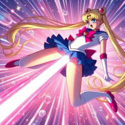 ai_generated bing_image_creator bishoujo_senshi_sailor_moon clothing laser laser_beam sailor_moon skirt usagi_tsukino weaponized_vagina what