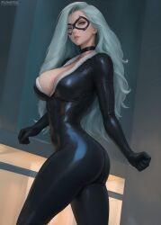 black cat (marvel) from marvel by flowerxl