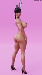 3d ass big_ass big_breasts blizzard_entertainment breasts bunny_ears completely_naked completely_naked_female completely_nude completely_nude_female dark-skinned_female dark_skin egyptian egyptian_female naked naked_female nude nude_female overwatch pharah the_unhindered_fool thick_thighs