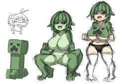 creeper from minecraft by dr.bug