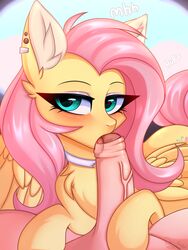 1boy 1girls 2020 3:4 absurd_res blush cutie_mark duo equid equine eyebrows eyelashes faceless_male female feral fluttershy_(mlp) friendship_is_magic furry genitals heart hi_res human human_on_feral interspecies looking_at_viewer male male_human/female_feral male_on_feral mammal my_little_pony oral pegasus penis pesty_skillengton sex solo_focus straight teal_eyes tongue tongue_out uncut vein wings zoophilia