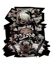 eylin eyla (ebonyxh) from darkest dungeon by ebonyxh