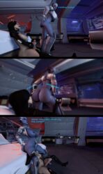 1futa 1girls 3d 3d_(artwork) anilingus ass_worship comic drooling facesitting female femdom futa_on_female futanari futasub liara_t'soni mass_effect masturbation mind_control miranda_lawson rimjob rimming sex wholeroastedchicken