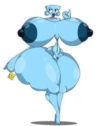 alternate_version_at_source big_ass big_breasts breasts cel_shading curvaceous curvaceous_female curvaceous_figure curvy curvy_female curvy_figure female huge_ass huge_breasts humanoid humanoid_only hyper hyper-thin_waist hyper_ass hyper_breasts non-human original_character see-through_clothing tagme thicc_thighs thick_thighs yureikok