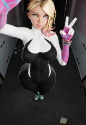 gwen stacy from marvel by zzzxxxccc