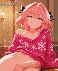 astolfo (fate) from christmas by viviai