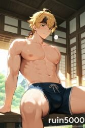 thoma (genshin impact) from genshin impact by ruin50001