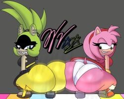 amy rose from idw comics by wifeyvoo