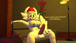 3d 3d_(artwork) alternate_version_available anthro anthro_futa anthro_only areola areolae balls ballsack belly_button big_tail blush blush_lines breasts breasts_out chair chest_tuft christmas christmas_hat christmas_headwear erect_penis erection feline_humanoid furry_anthro furry_futa furry_only furry_tail futa_only futanari grey_areola hand_on_chair hand_on_leg high_quality humanoid_genitalia humanoid_penis lamp large_penis legs_apart legs_spread looking_at_viewer merry_christmas mistletoe mistletoe_above_penis mostly_nude mostly_nude_anthro mostly_nude_futa naked naked_anthro naked_futa nipples nude nude_anthro nude_futa paws penis penis_out pink_penis rec_room santa_hat self_upload shaded simple_face sitting sitting_down sitting_on_chair solo solo_anthro solo_futa sunny_(melodynotmel) syntholsoul tail text