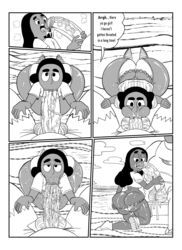 1boy 1girls :>= balls betrayal big_ass big_penis black_and_white blowjob cartoon_network cheating cheating_girlfriend clothed_female comic connie_maheswaran cucked_by_father cuckold daughter-in-law deepthroat dirty_talk doompypomp english_text eye_contact father father-in-law_and_daughter-in-law father_and_child father_and_son's_girlfriend fellatio female greg_universe huge_cock light-skinned_male netorare ntr oral pov saliva short_shorts speech_bubble steven_universe sweat taking_clothes_off teenager text tight_throat veiny_penis