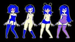 4girls 60fps animated blinky blinky_(pac-man) blushing breasts clyde clyde_(pac-man) dancing embarrassed_dancing glasses inky inky_(pac-man) long_hair minus8 mp4 multiple_girls naked namco no_sound nude pac-man_(series) pac-man_ghost_dance_(minus8) partially_clothed pinky pinky_(pac-man) ponytail pussy rule_63 short_hair shorter_than_10_seconds shorter_than_30_seconds stockings tagme thighhighs topless translucent_clothing video