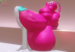 1boy 3d arms_behind_head balls belly big_balls big_penis cum dinopony erection huge_balls huge_cock hyper hyper_balls hyper_penis large_penis large_testicles male male_only nude orgasm overweight overweight_male penis pink_skin pwink simple_background solo testicles