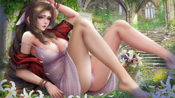 aerith gainsborough from final fantasy by windwalker