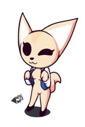 :3 aggressive_retsuko alpha_channel anthro canid canine female fenneko fox kcn mammal sanrio smooth_skin solo