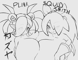 big_breasts large_breasts line_art plink_(shantae) shantae squidsmith