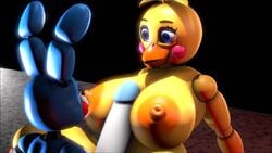 3d animated animatronic artist_request beak belly belly_bulge belly_button between_breasts big_breasts big_penis blue_body blue_eyes blue_skin bouncing_breasts breast breasts_bounce bunny bunny_ears bunny_tail chicken cum cum_in_pussy cum_inside cumflation erect_nipples erection excessive_cum eyelashes female femboy femboy_on_female five_nights_at_freddy's freckles furry hips huge_breasts huge_cock huge_toy_chica inflation interspecies large_breasts large_penis larger_female looking_at_another looking_pleasured male male_on_female mp4 no_sound outercourse paizuri puffy_nipples red_cheeks robot robot_girl robot_joints sfm source_filmmaker source_request straight tail thick_thighs thighs titjob tits toy_bonnie_(fnaf) toy_chica_(fnaf) video yellow_body yellow_skin zentaisfm