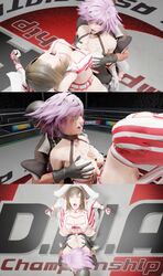 3d ahe_gao asdf9146 cum cum_on_breasts ejaculation ejaculation_between_breasts forced forced_orgasm forced_paizuri fujiko_hinomoto helpless lady_x noble_rose paizuri reiko_hinomoto restrained rumble_roses tongue tongue_out wrestling