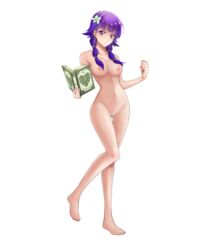 artist_request breasts edit fire_emblem fire_emblem:_the_sacred_stones fire_emblem_heroes flower_in_hair hair_flower lute_(fire_emblem) lute_(summer)_(fire_emblem) nude nude_edit nude_filter pussy source_request thigh_gap uncensored