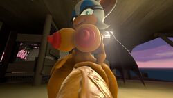 rouge the bat from sega by kabalmystic