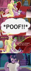 3d_(artwork) absurd_res alicorn anthro barb_(mlp) big_breasts breasts butterscotch_(mlp) comic cowgirl_position dialogue double_penetration dragon dusk_shine_(mlp) elusive_(mlp) english_text equid equine female fluttershy_(mlp) friendship_is_magic furry group group_sex hi_res horn male mammal my_little_pony nipples nude on_top papadragon69 pegasus penetration rarity_(mlp) rule_63 sex smooth_skin spike_(mlp) straight text threesome twilight_sparkle_(mlp) unicorn wings