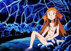 1girls breasts female fleura_(pokemon) human masturbating masturbation melody_(pokemon) nude nudist outdoors pokemon pokemon_(anime) pokemon_(movie) pokemon_the_movie_2000:_the_power_of_one thecrazypartyco w.t.dinner