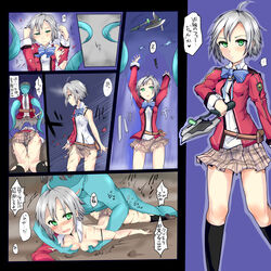 1girls breast_grab comic fie_claussell mos1613 prone_bone rape sen_no_kiseki short_hair trails_of_cold_steel white_hair