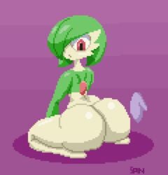 2d 2d_animation animated anthro ass ass_focus ass_jiggle big_ass bottom_heavy bounce bouncing_ass bubble_butt butt butt_crack butt_jiggle curvy curvy_female curvy_figure disembodied_hand gardevoir gif green_hair huge_ass jiggle jiggling_ass looking_back looking_down nintendo pixel_animation pixel_art pokémon_(species) pokemon pokemon_(species) red_eyes sitting sitting_on_knees spinneborg thick_ass thick_thighs