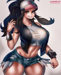 hilda (pokemon) from nintendo by alamanderarts