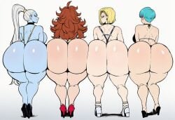 ai_generated android_18 android_21 android_21_(human) ass blonde blonde-haired_female blonde_female blonde_hair blonde_hair_female bulma_briefs dragon_ball dragon_ball_fighterz dragon_ball_super female girl hnakano88929 milf tagme vados yellow_hair yellow_hair_female