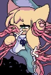 akai_(ugokashitari) alice_(makemon) alternate_version_at_source ambiguous_gender animated anthro cat_ cat_ears cat_girl cat_humanoid catgirl clothed clothed_sex clothing digital_media_(artwork) domestic_cat duo emotionless emotionless_female felid feline felis female forced furry furry_female gif green_eyes loop looping_animation makemon mammal mind_break oral oral_penetration pawpads paws penetration pixel_(artwork) pixel_animation pixel_art rape sex tentacle tentacle_in_ass tentacle_in_mouth tentacle_in_pussy tentacle_in_vagina tentacle_on_female tentacle_penetration tentacle_rape tentacle_sex tentacles tentacles_around_arms tentacles_around_legs vaginal_penetration yellow_fur
