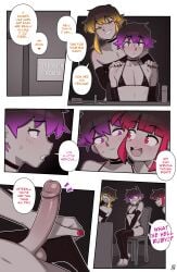 3boys amber_(dross) amethyst_(dross) blush blushing choker covering_crotch dross erection feminine_male flustered gay hands_on_shoulders jewels_(dross) males_only multiple_boys multiple_femboys nervous playful purple_eyes purple_hair red_eyes red_hair revealing_penis rory_(dross) ruby_(dross) shy stirrup_legwear surprised sweating tagme teasing thigh_highs thighhighs yellow_eyes yellow_hair