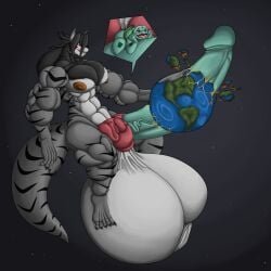 1:1 abs absurd_res anal anthro balls biceps big_balls big_penis bulbasaur canid canine destruction duo earth earth_cracks effra felid generation_1_pokemon genitals hi_res huge_balls huge_penis humanoid_genitalia humanoid_penis hybrid hyper hyper_balls hyper_genitalia hyper_penis hyper_sex knot lava living_condom macro male male/male mammal muscular mythological_canine mythological_creature mythology nintendo nipples pantherine pecs penis planet planet_destruction planet_penetrated pokemon pokemon_(species) space stretching tiger vein werecanid werecanine werecreature werewolf wolfger wolfgerlion64 world_domination