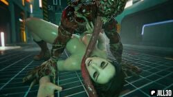 3d ai_animation ambiguous_penetration animated big_breasts bouncing_breasts breasts capcom closed_eyes defeated_heroine detailed_background dominant_male interspecies jill3d jill_valentine jill_valentine_(sasha_zotova) licker_(resident_evil) lips looking_at_viewer looking_pleasured medium_hair missionary_position moaning moaning_in_pleasure monster monster_fuck monster_on_female monster_rape nipples pink_lips pink_nipples pleasure_face resident_evil resident_evil_2 short_video shorter_than_10_seconds sound sound_effects spread_legs tagme teratophilia thick_thighs thighs tongue tongue_out vaginal_penetration video