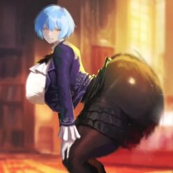 1girls ai_generated ai_video angela_(library_of_ruina) angry angry_expression angry_face ass average_breasts big_ass big_butt blue_eyes breasts cinderhee clank_clank_clank clapping_ass clapping_buttocks clapping_cheeks edit female female_only hand_on_knee huge_ass library_of_ruina living_room longer_than_10_seconds looking_at_viewer plap plap_(sound) pose project_moon robot_girl short_hair shorter_than_30_seconds sound sound_edit sunlight theevilcaptioner video yellow_eyes