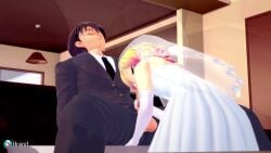 anal blowjob bridal_veil bride caught caught_cheating caught_cumming caught_in_the_act caught_while_cumming cheating cheating_husband crosslegged_pose cucked_by_femboy dick_lick doggy_style face_fucking facefuck femboy fit_male flapping_penis gay grabbing_hair green_nails green_toenails hrenit jerking_penis jerkingoff kissing_penis licking_penis licking_shaft male_on_femboy masturbating_during_fellatio missionary_position original rough_sex sasha_(hrenit) sound spread_legs stockings tagme video wedding_attire white_stockings yaoi