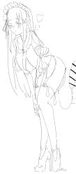 emilia_(re:zero) netorare monochrome cheating cuckold penis 1girls 1boy condom