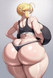 artoria pendragon from fate (series) by thicc toria
