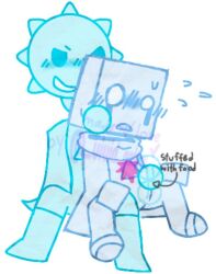 2boys 2d_(artwork) _vivid_galaxy_(artist) aroused best_friends blush blush_lines cartoony clothed_sex cube_(jsab) cuntboy digital_media_(artwork) doodle embarrassed english_text feederism floating_hands full_belly gasp gay holding i_just_made_some_bullshiii jsab just_shapes_and_beats kendrick_lamar knee_between_legs legs_spread low_res lythorus_(pink_corruption) mrbeast my_name_is_the_fucking_mimic_oh_yeah not_porn plant_(jsab) poorly_drawn rubbing_belly sad_cube shapes shocked sitting smirk sweatdrop the_pink_corruption video_games watermark white_background